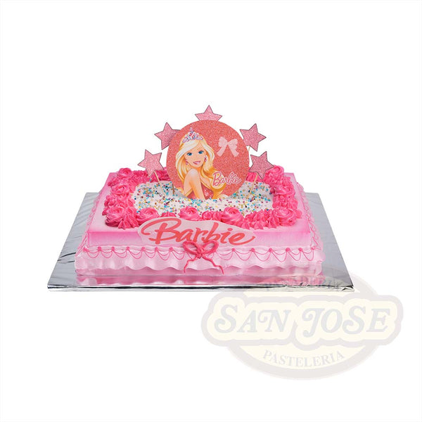 Tarta Pastel De CumpleaÃ±os De Barbie Pastel Tematica De CumpleaÃ