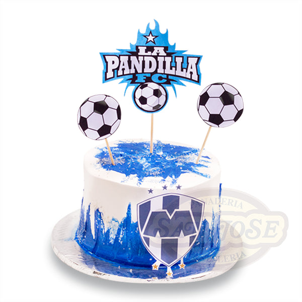 Rayados Peque pastel de rayados Rayados Peque