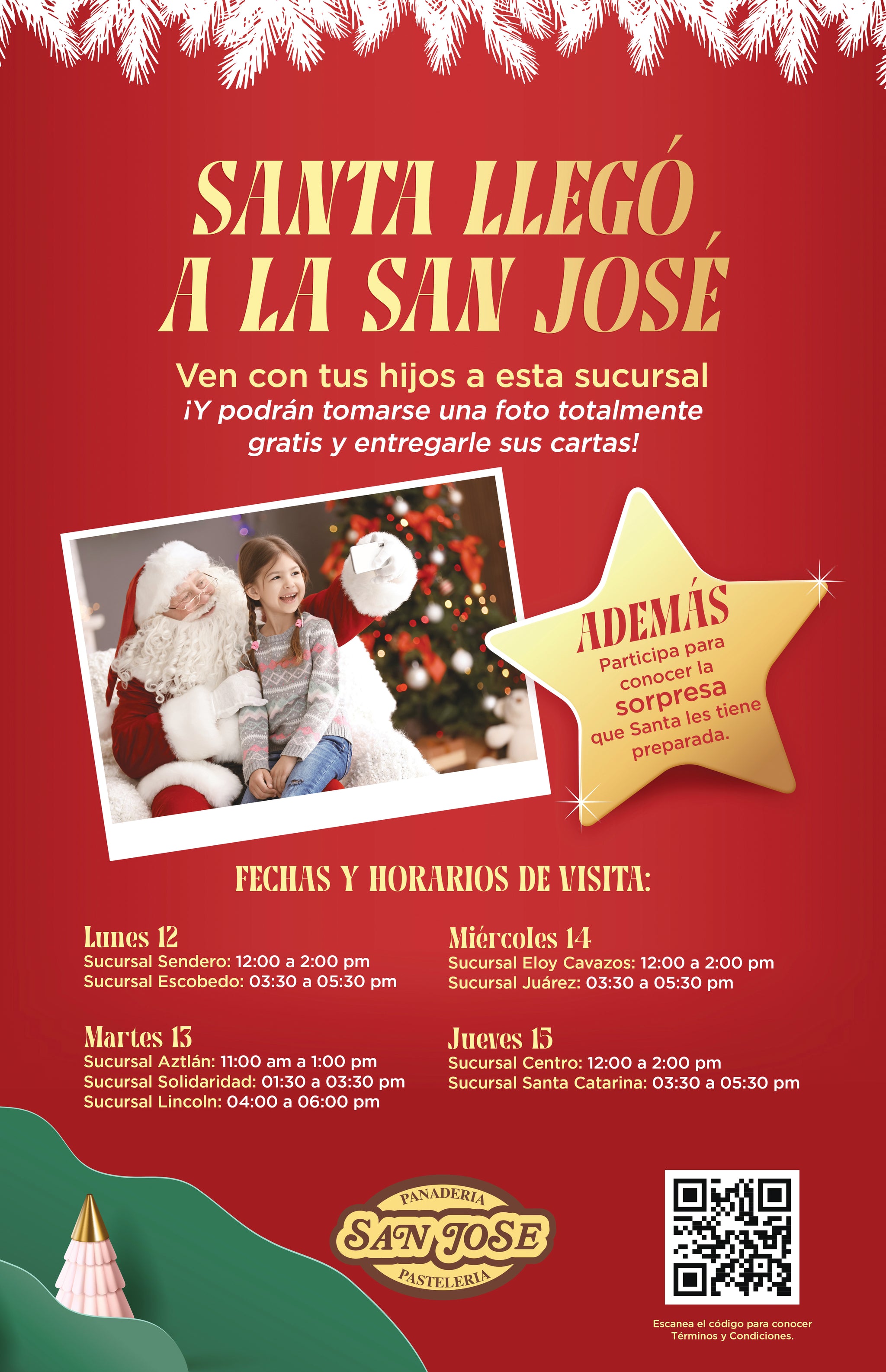 TERMINOS Y CONDICIONES SORTEO DE REGALOS CON SANTA 2022