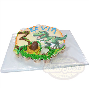 CUP CAKE DIVERSIÓN DINOSAURIOS
