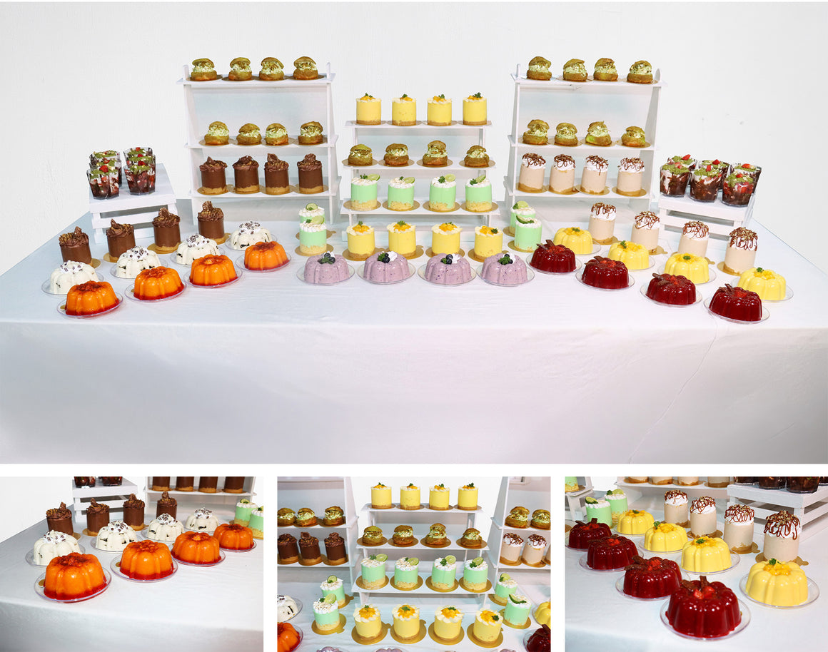 MESA DE POSTRES Y GELATINAS
