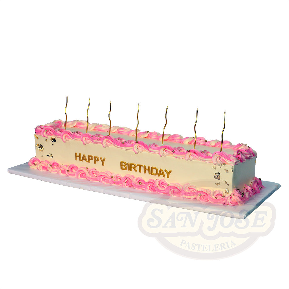 LONG CAKE HAPPY 30 PERSONAS