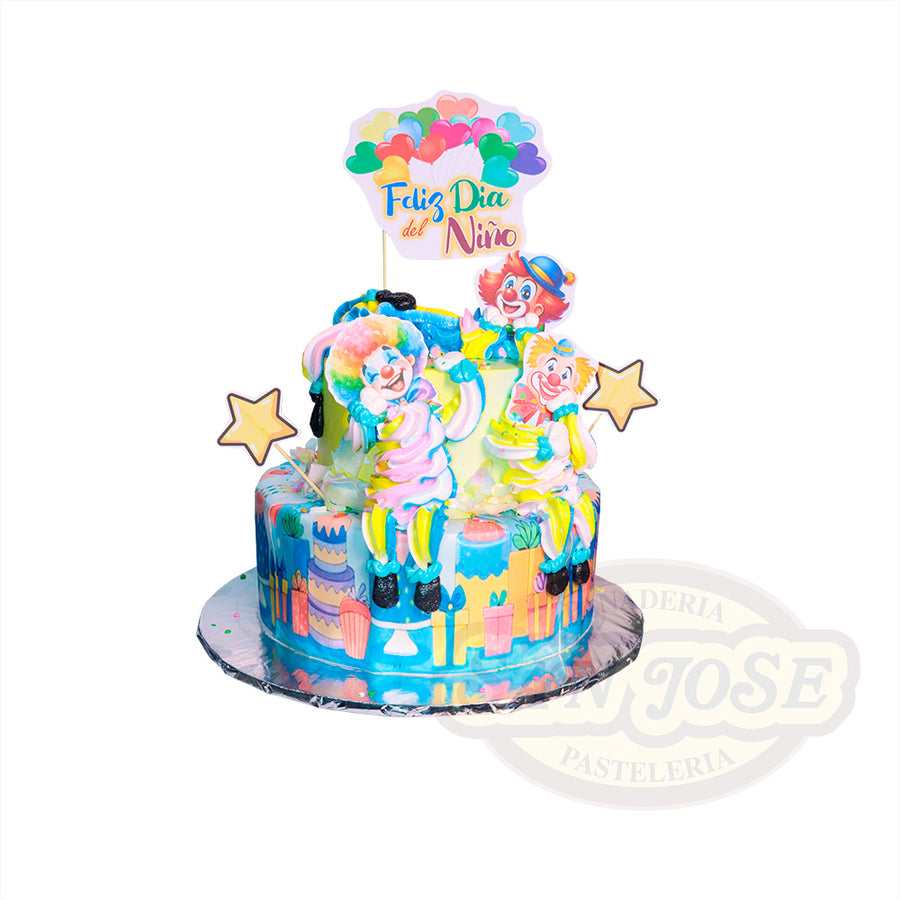 2 CAPAS PAYASOS FELICES