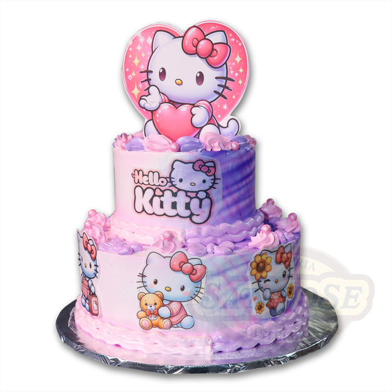 2 Capas Kitty Fiesta