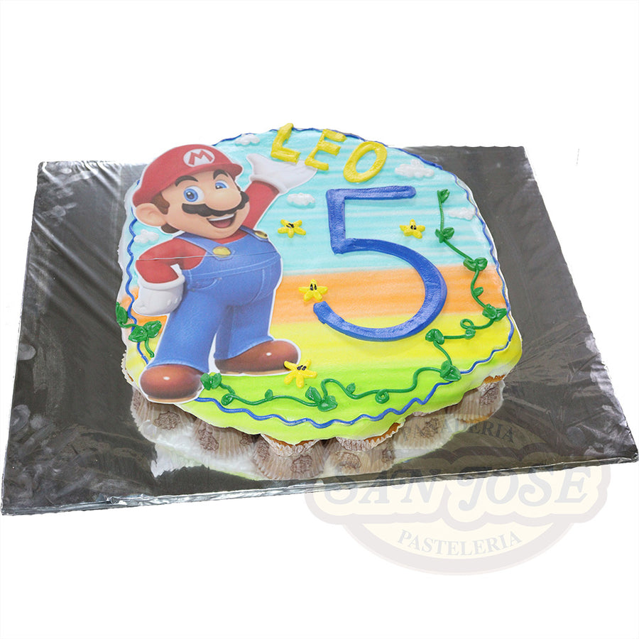 CUP CAKE DIVERSIÓN MARIO BROS