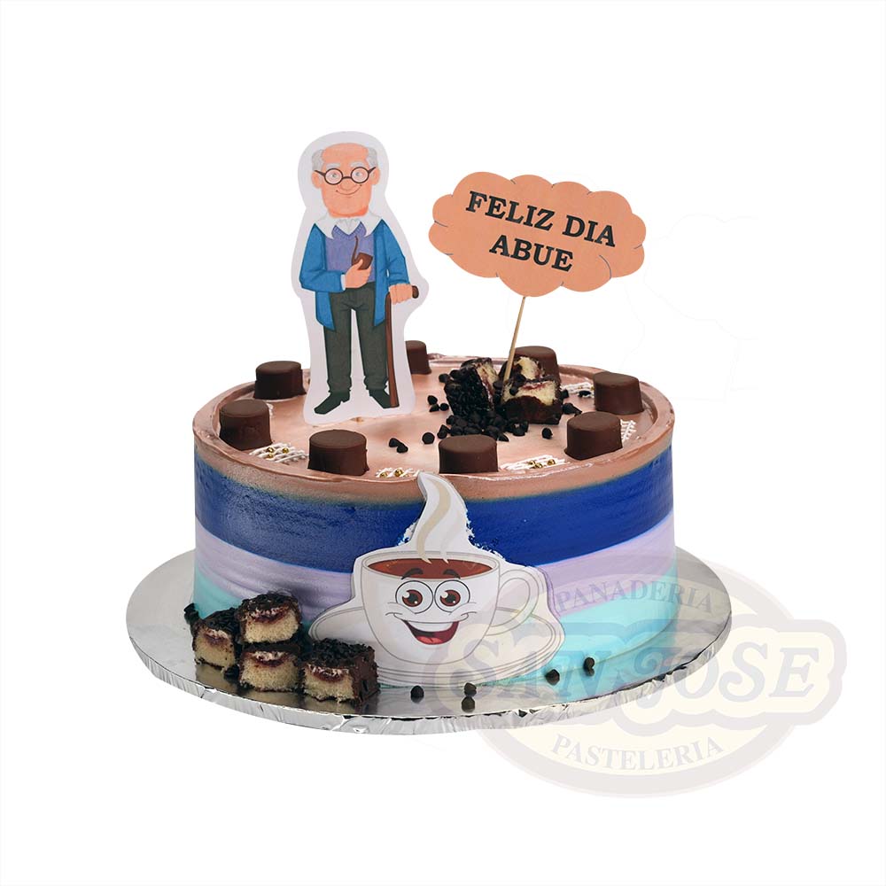 Abuelito con Taza de Café