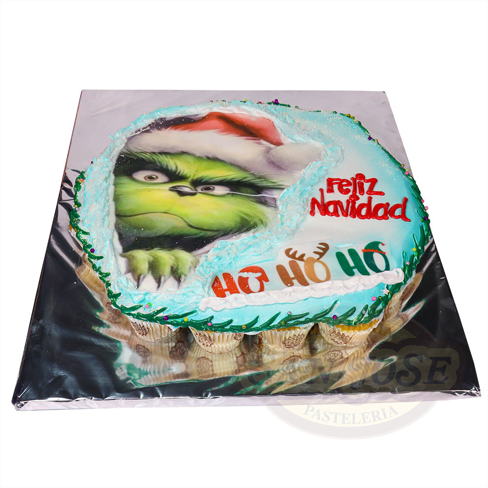 CUP CAKE DIVERSIÓN GRINCH