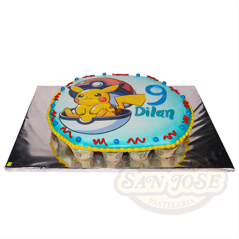 CUP CAKE DIVERSIÓN PICACHU