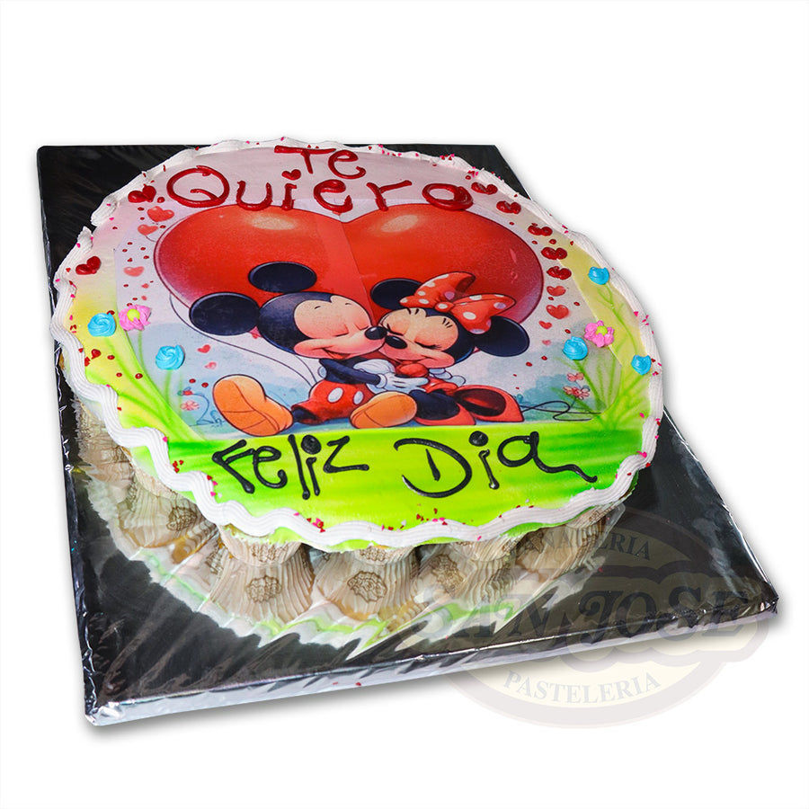 CUP CAKE MICKEY AMOR
