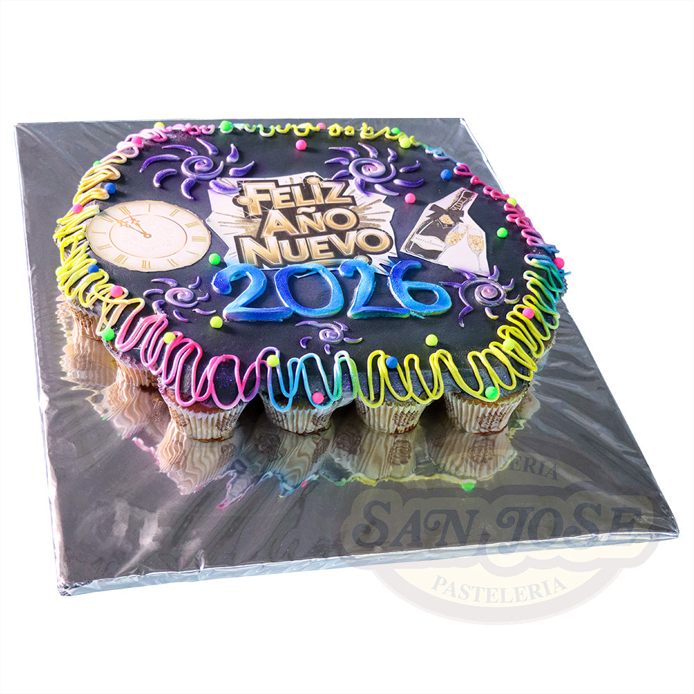 CUP CAKE AÑO NUEVO