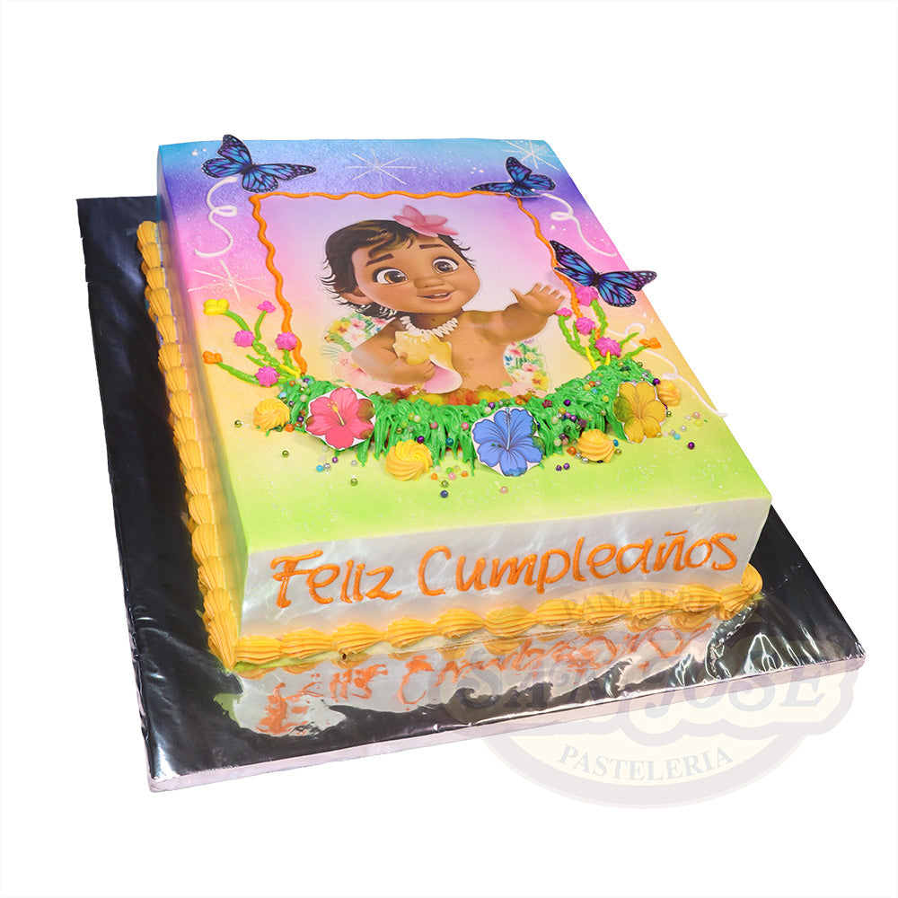 Fotopastel Moana Feliz