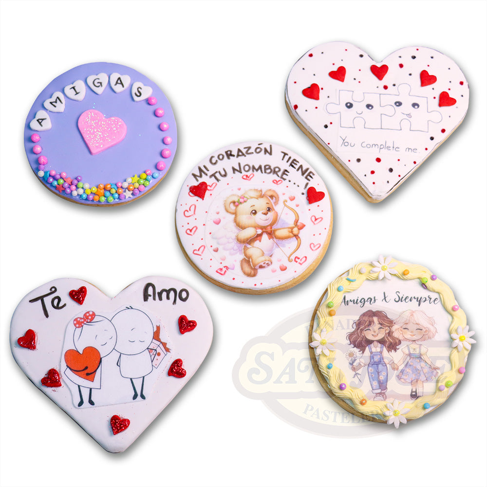 Galleta San Valentín