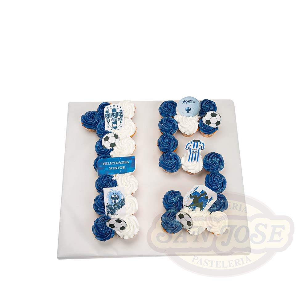 Happy Cake Número Rayados