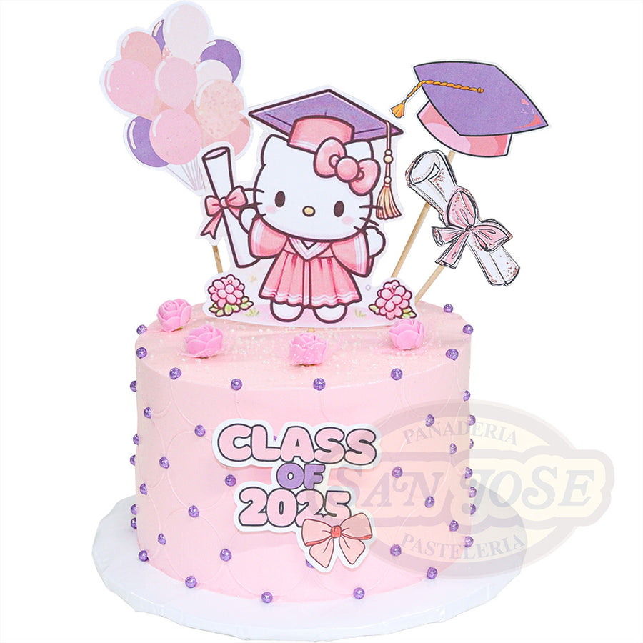 PEQUE GRADUACÓN KITTY
