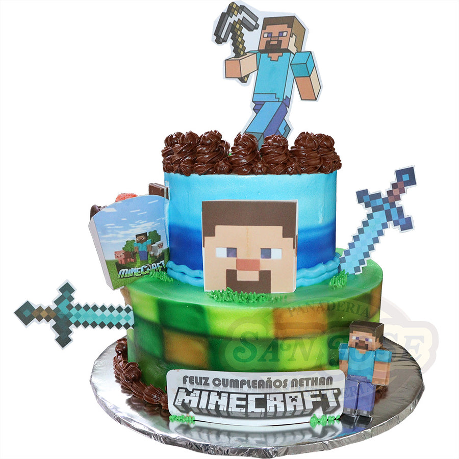 2 CAPAS STEVE MINECRAFT