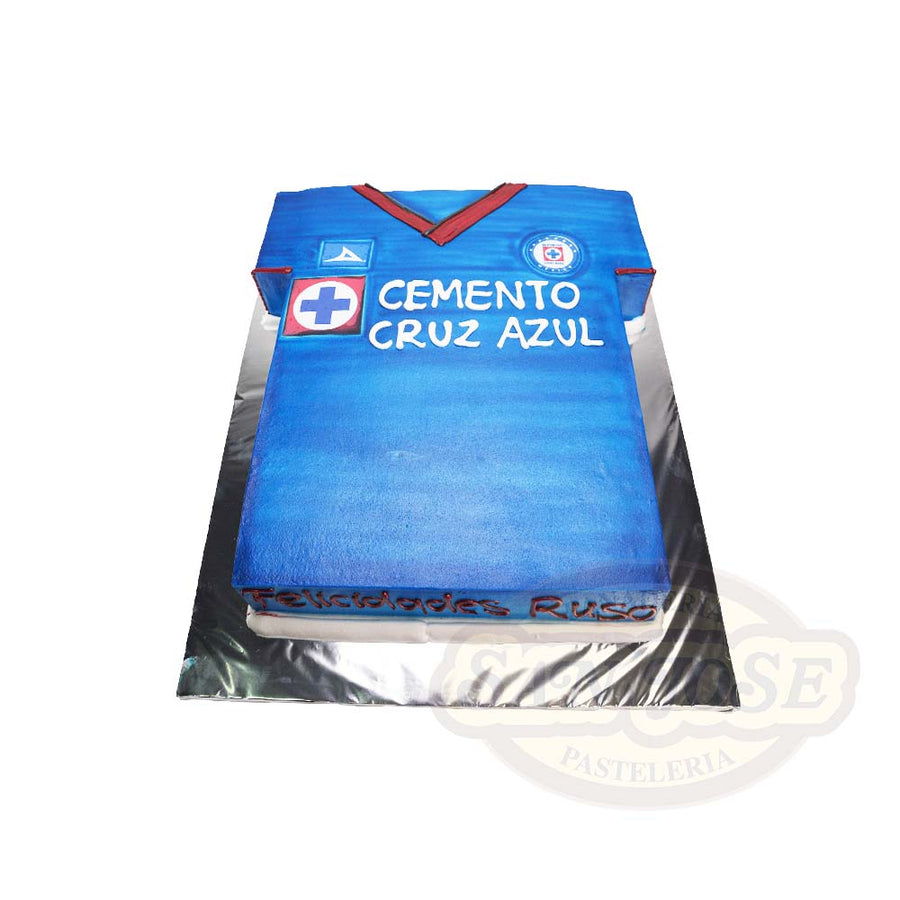 PLAYERA CRUZ AZUL