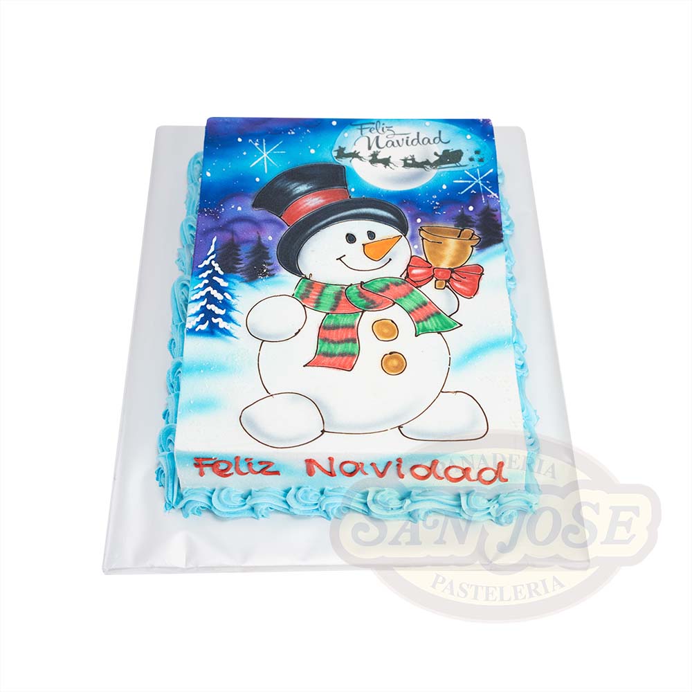 Mono de Nieve con Campana