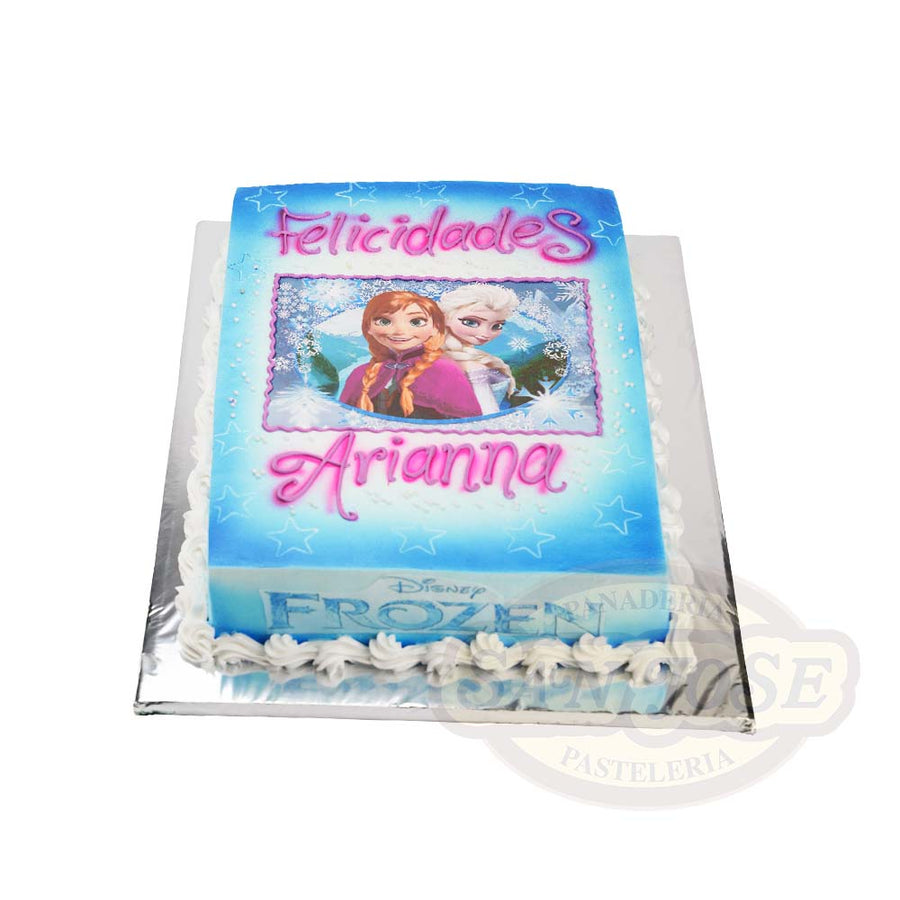 ELSA Y ANA Y COPOS DE NIEVE