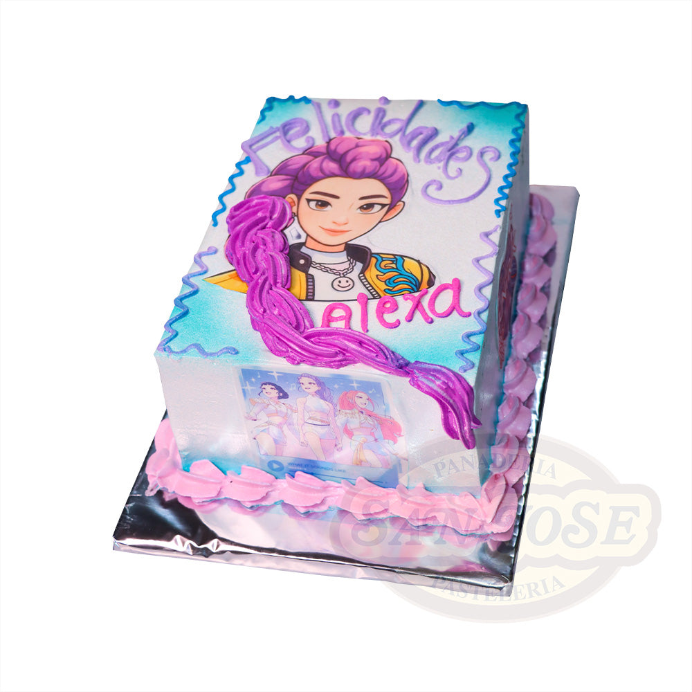MINI PLANCHA GUERRERA POP