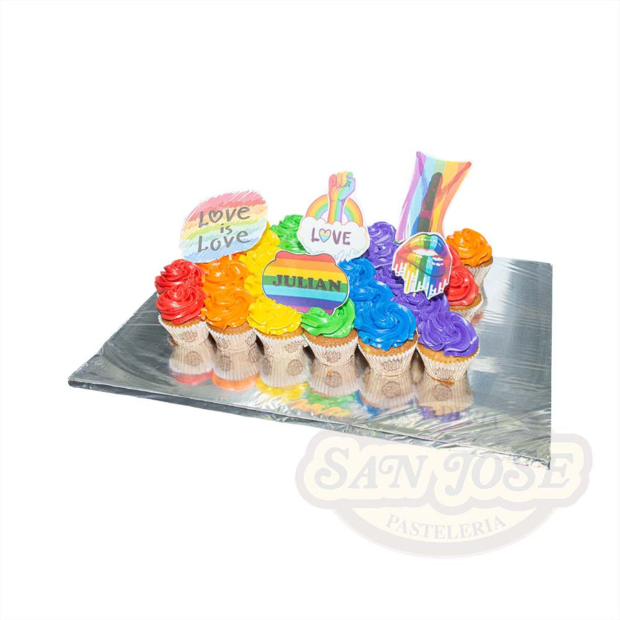 HAPPY CAKE ARCOIRIS