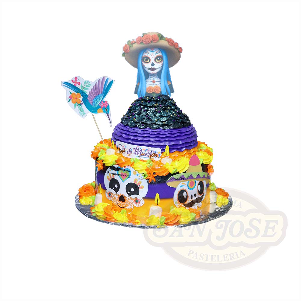 Catrina con Colibrí