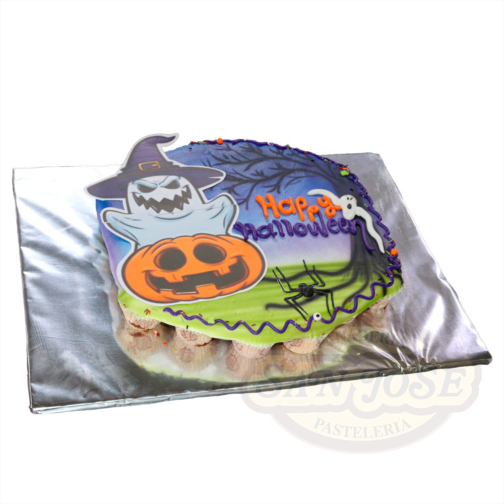 CUP CAKE DIVERSIÓN HALLOWEEN