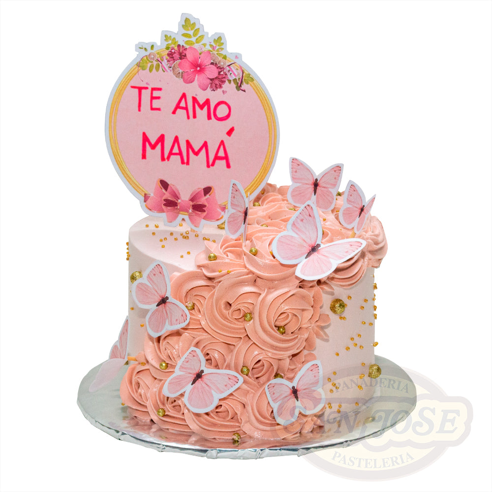 Mariposas y rosas para Mamá peque