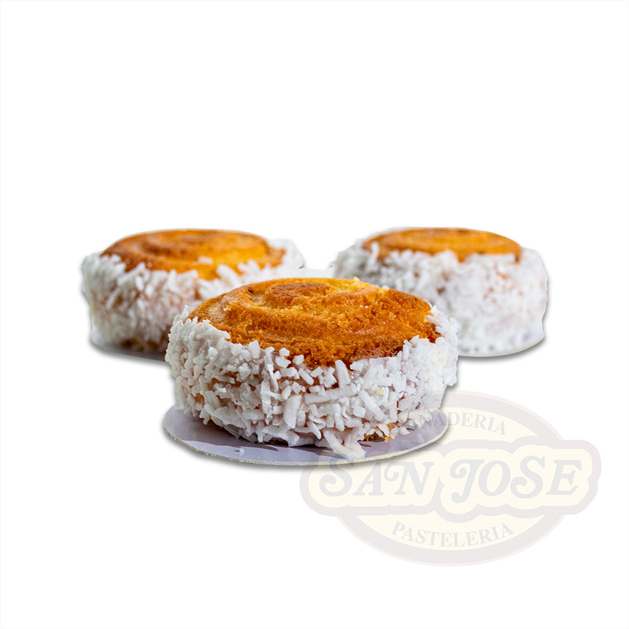 Postre Pastelito de Coco
