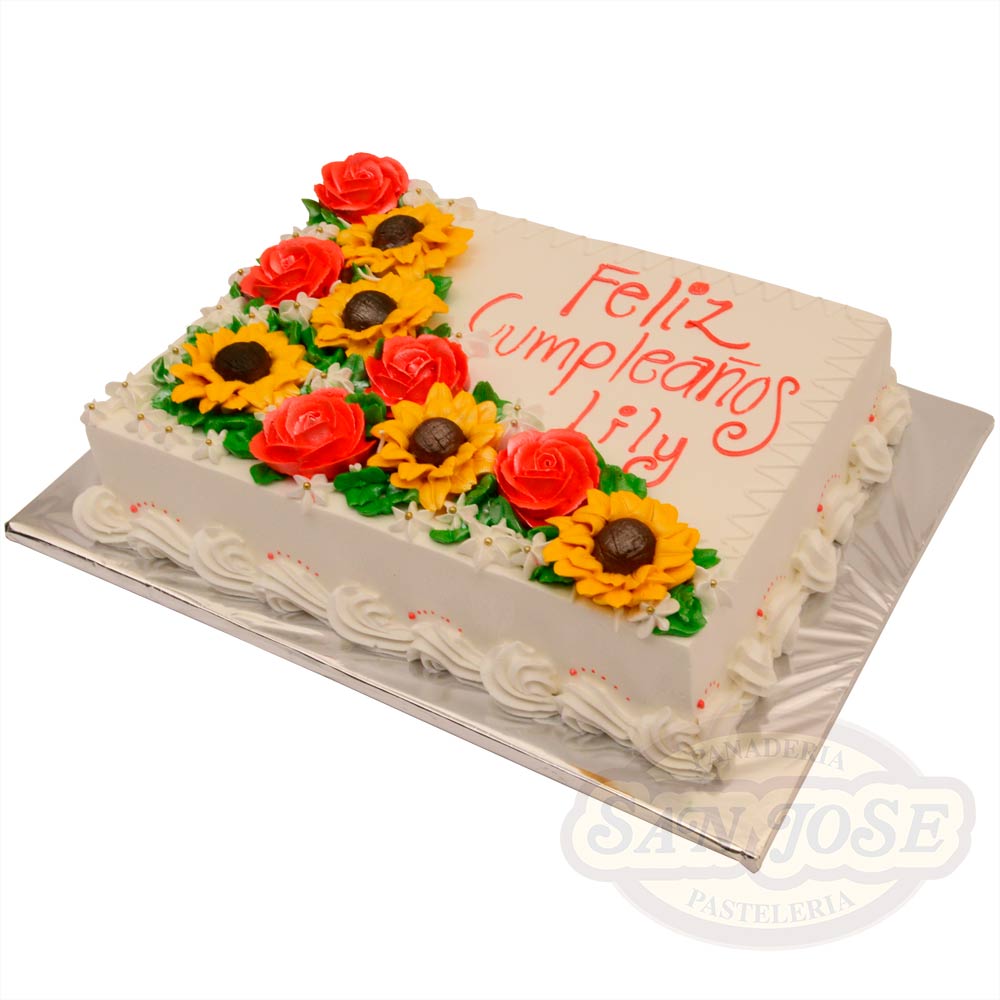 Girasoles y Rosas