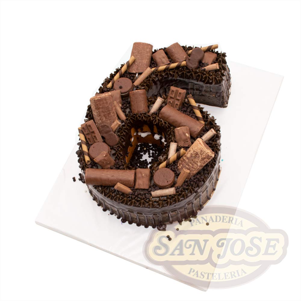 Number Cake Choco